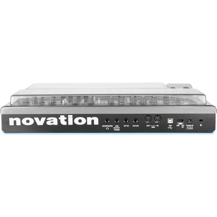 Decksaver Dust Cover for Novation Bass Station II Keyboard Synth