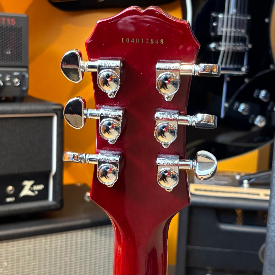 Epiphone - LEFTY Les Paul 60's Standard Cherry Sunburst w/ HD Shell Case (2004) - USED