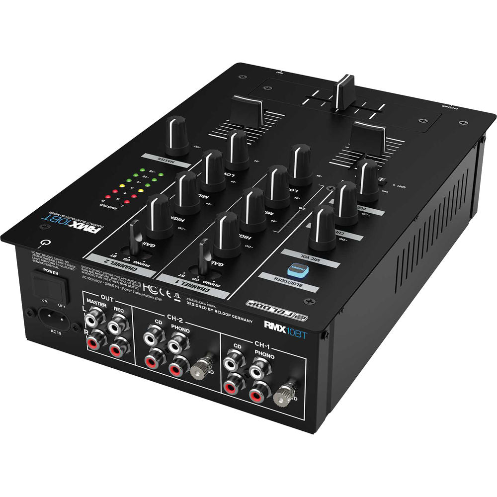 Reloop RMX-10 BT 2-Channel Bluetooth DJ Mixer