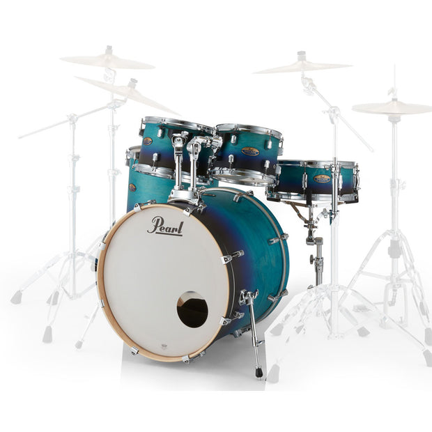 Pearl DMP927SPC211 Decade Maple 7-Piece Shell Pack (hardware and cymbals NOT included) - Azure Daybreak