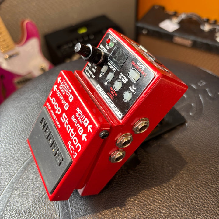 Boss - RC3 Red Loop Station Pedal w/ Factory Box (2017) - USED