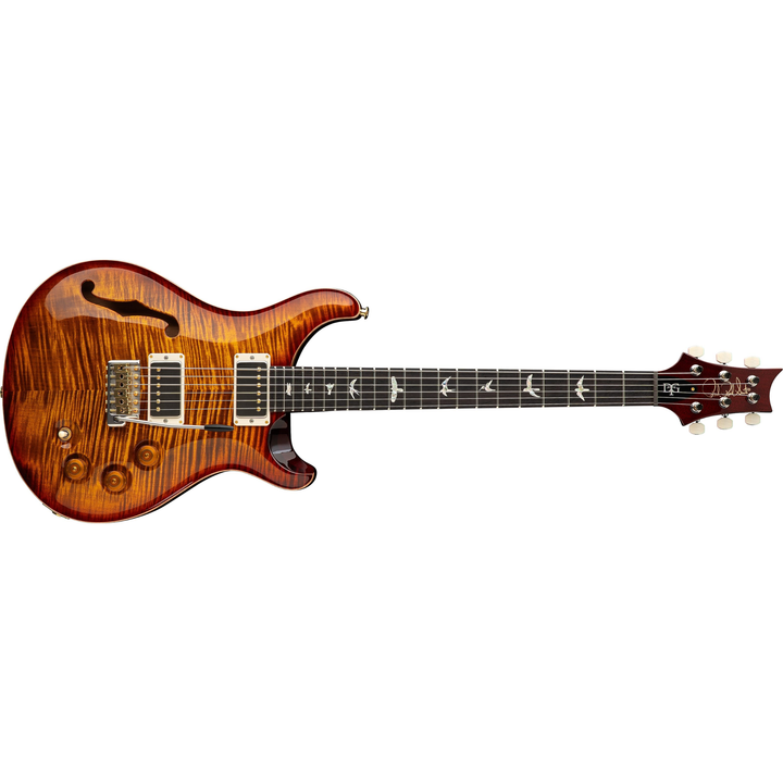 PRS DGT Semi-Hollow Birds / 10 Top Electric Guitar - Dark Cherry Sunburst