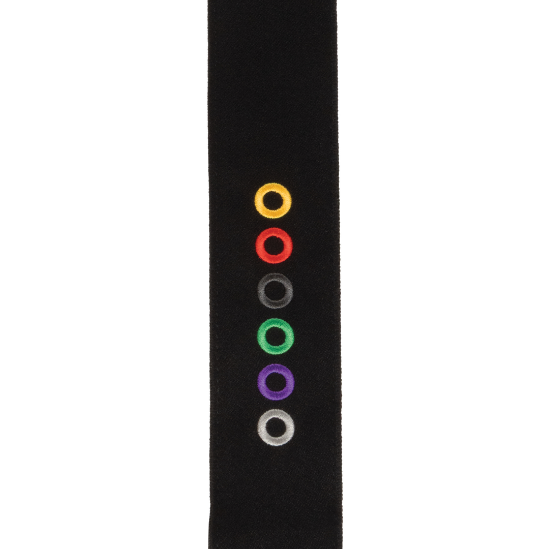 D'Addario 50BAL16 50mm Auto Lock Ball End Guitar Strap (Black)