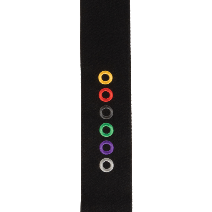 D'Addario 50BAL16 50mm Auto Lock Ball End Guitar Strap (Black)