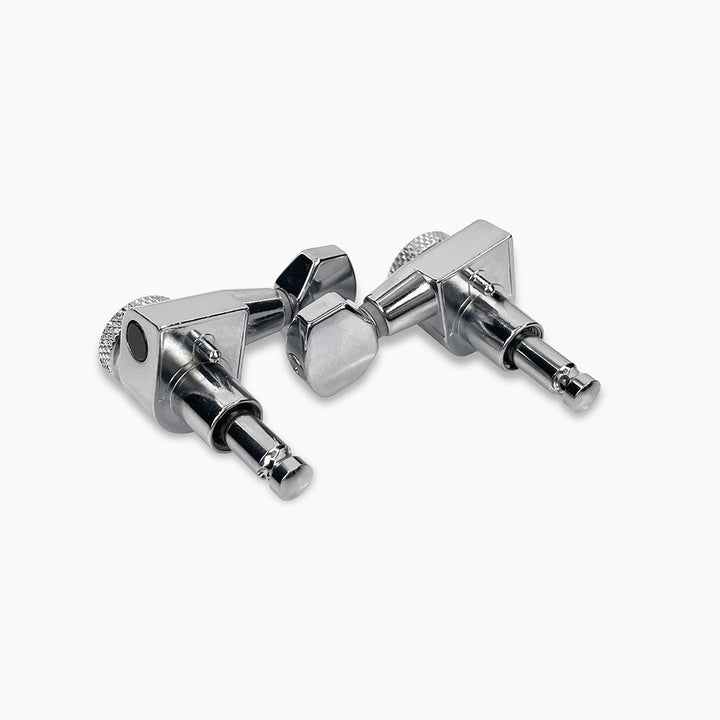 Allparts TK-7108-010 True-Lok Mid-Size Locking Tuners - 3x3, Single Pin, Chrome