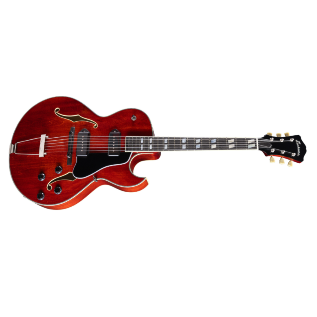 Eastman  AR372CE-P90 Archtop Series Truetone Gloss Electric Guitar w/Hard Shell Case