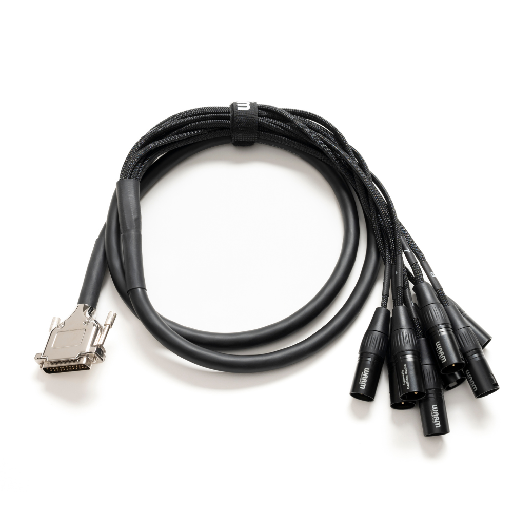 Warm Audio Prem-DB25-XLRM-6 Premier Cable  XLR-MALE - 6'