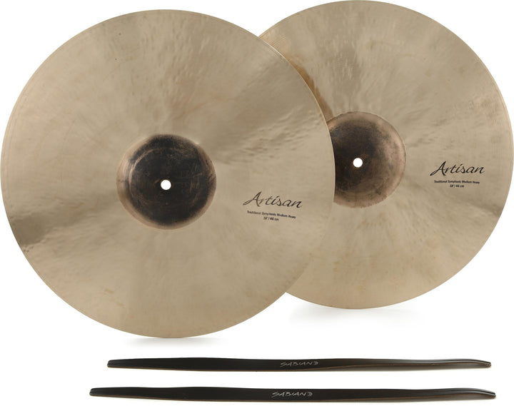 Sabian 19 Artisan Traditional Sym Medium Heavy Single