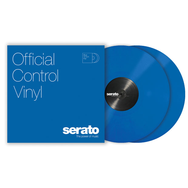 Serato Control Vinyl 10” (Pair) - Blue