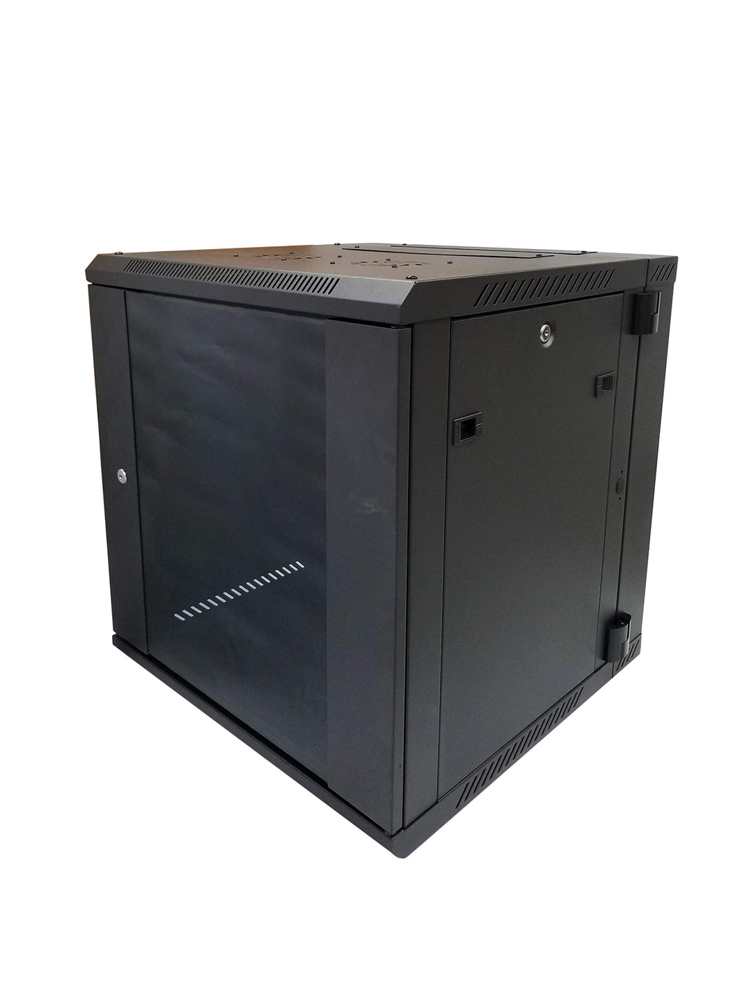 Sync Ssys-wm01-15 - 15u Hinged Equipment Rack with Locking Glass Door