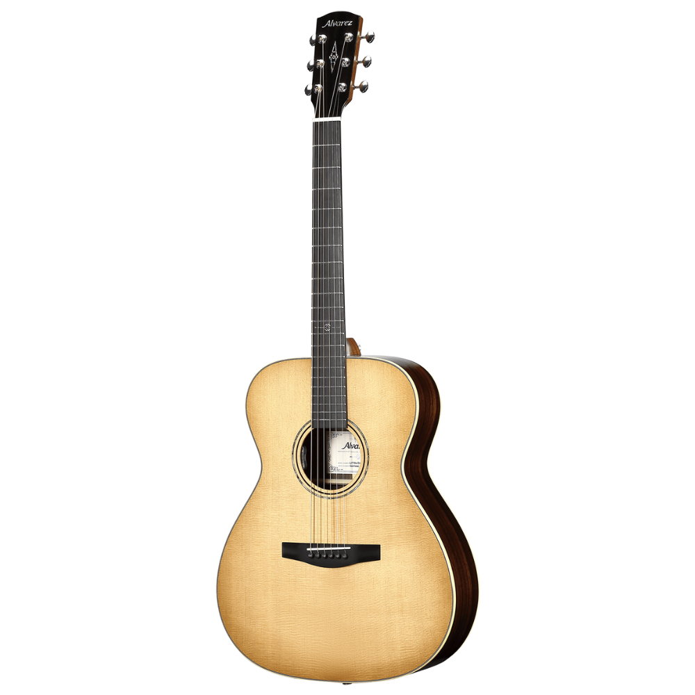 Alvarez LF70EHF Laureate Folk/OM Acoustic-electric Guitar LR Baggs HiFi - Natural