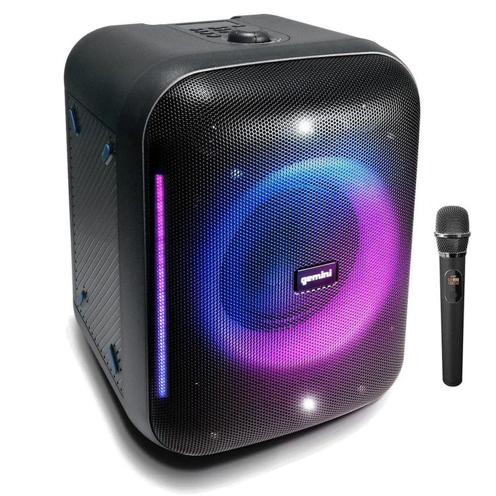 Gemini GRV-650L 320W 6.5” Professional Speaker w/ LED Party Lighting