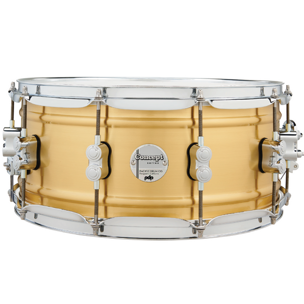 PDP PDSN6514NBBC Concept Series 6.5x14 1.2mm Snare Drum - Brass