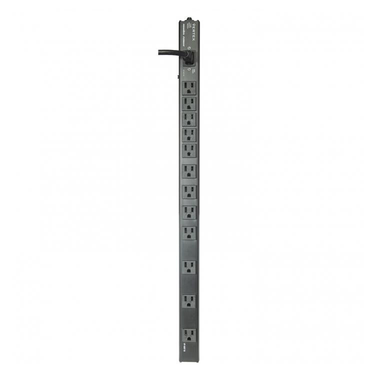 Furman VT-EXT-12 12A Vertical Power Strip with 12 Outlets