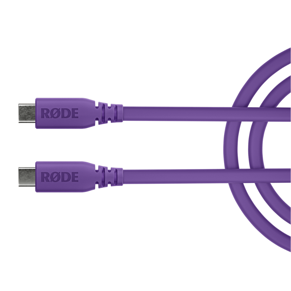 Rode Microphones SC17-PU High-quality, 1.5m-long USB-C to USB-C cable - Purple