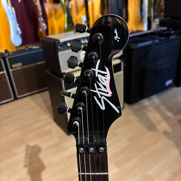 Fender - HM Strat w/ Factory Kahler Spyder Tremolo & HD Case (Vintage MIJ-1988-Black) - USED