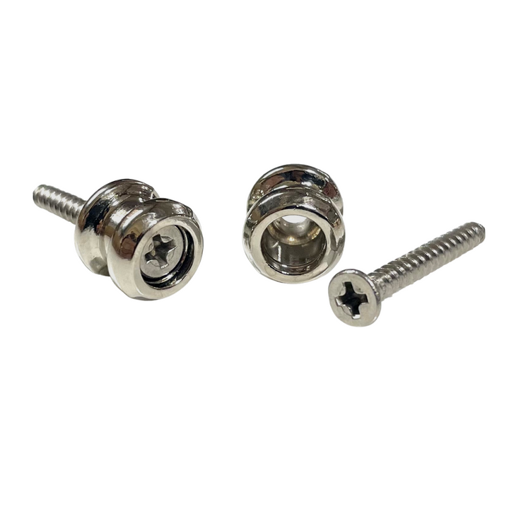 Allparts AP-0682 Economy Strap Buttons Nickel