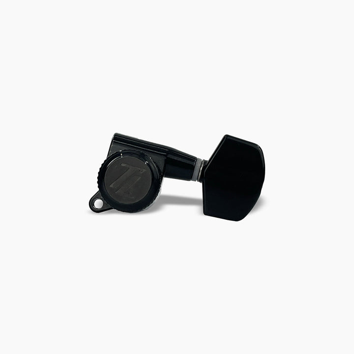 Allparts TK-7117-003 True Lok Mid Size Locking Tuners, 3x3, Black