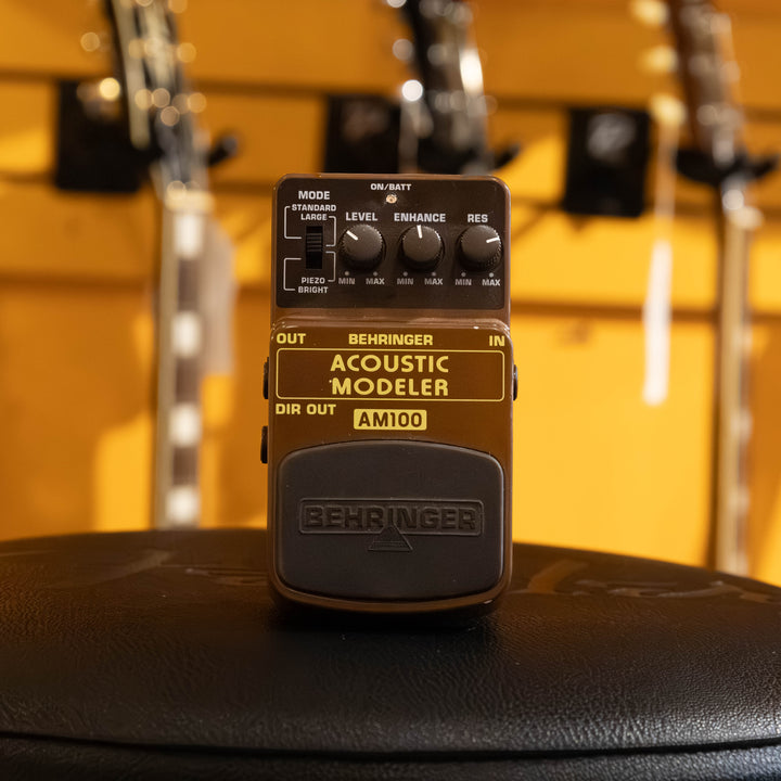 Behringer - AM-100 Acoustic Modeler GTR Pedal ( No Box) - USED