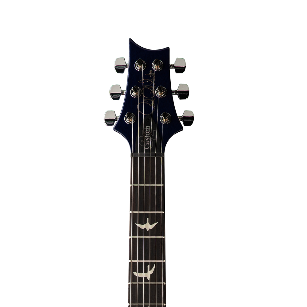 PRS S2 Custom 24 (Faded Gray Black Blue Burst) 112818::GW: