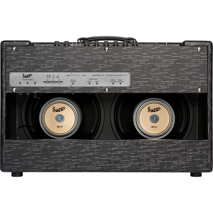 Supro 1933R Royale 50-watt 2 x 12-inch Tube Combo Amp