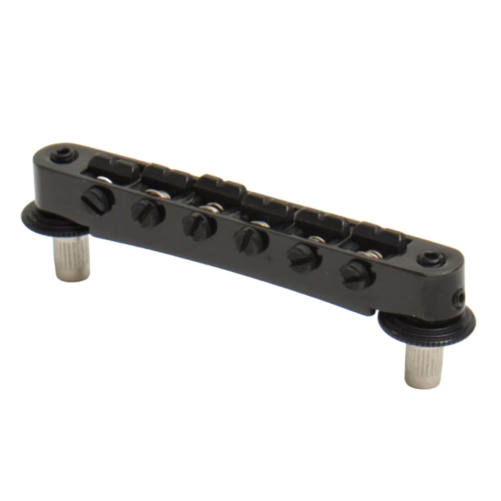 Allparts GB-3904-003 Goldo 3-Point Vario Steel Saddle Bridge - Black