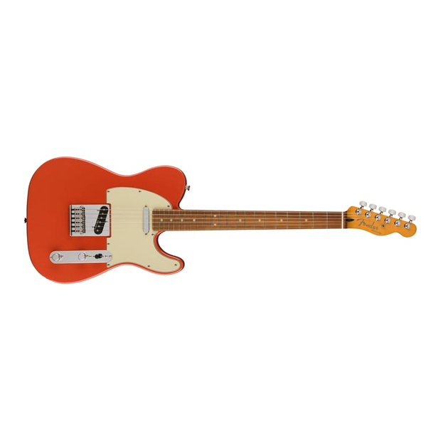 Fender Player Plus Telecaster 6-String Electric Guitar, Pau Ferro Fingerboard (Fiesta Red)