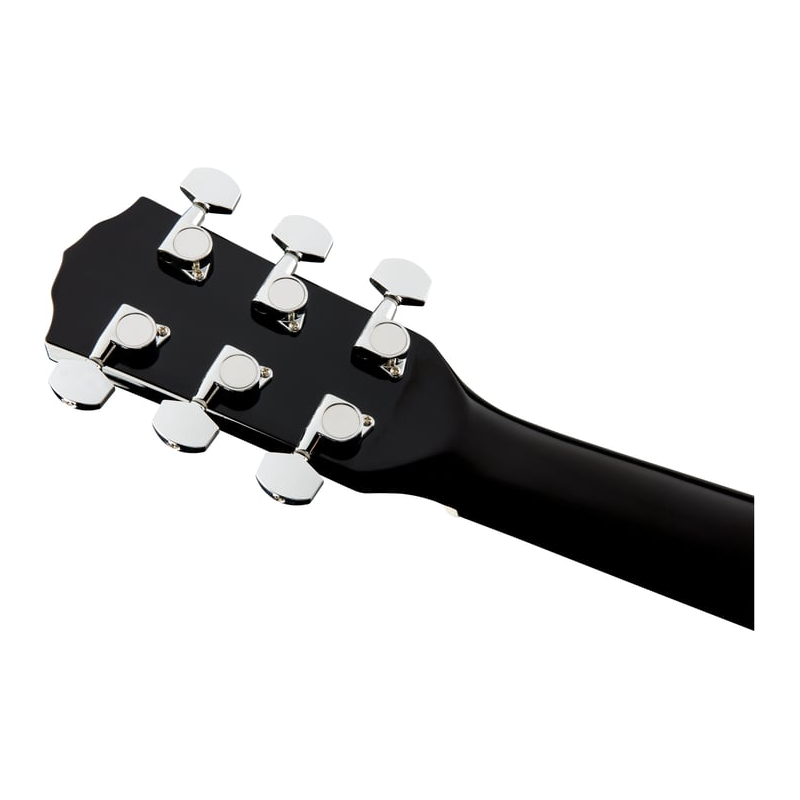Fender CC-60SCE 6-String Concert Acoustic Guitar (Black)