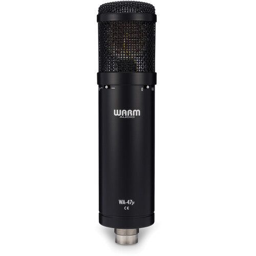 Warm Audio WA47JR-BLK FET Transformerless Multi-Pattern 47 style condenser Mic - Black