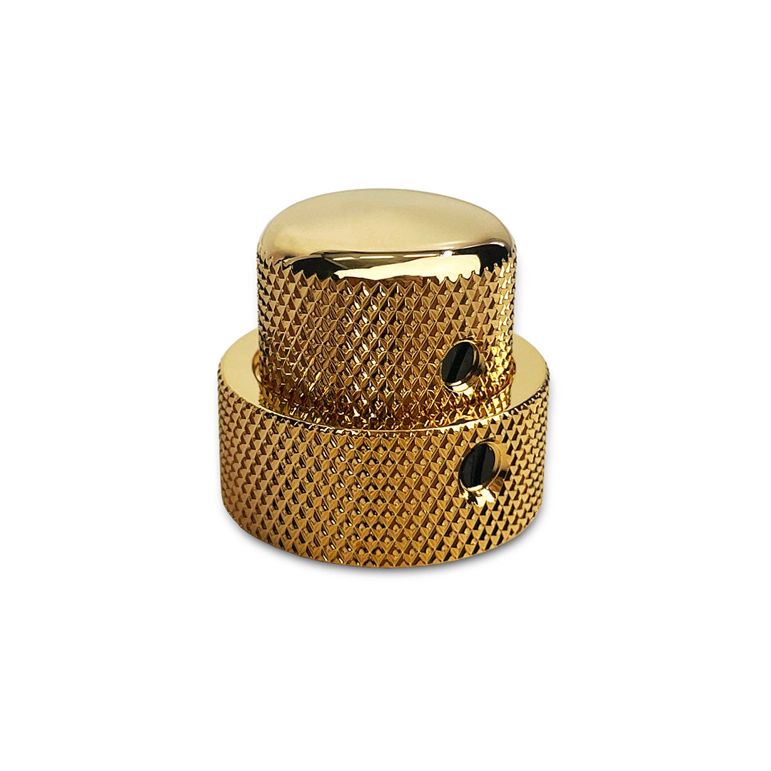 Allparts MK-0137 Stacked Concentric Knob Set Gold