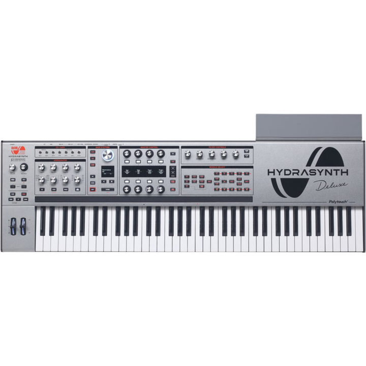 ASM Hydrasynth Deluxe 16-Voice Digital Wave-Morphing Synthesizer - Limited-Edition Silver