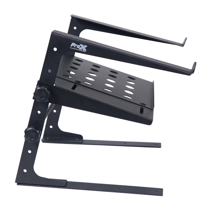 ProX T-ULPS200 Portable Laptop Stand with Adjustable Shelf - Black
