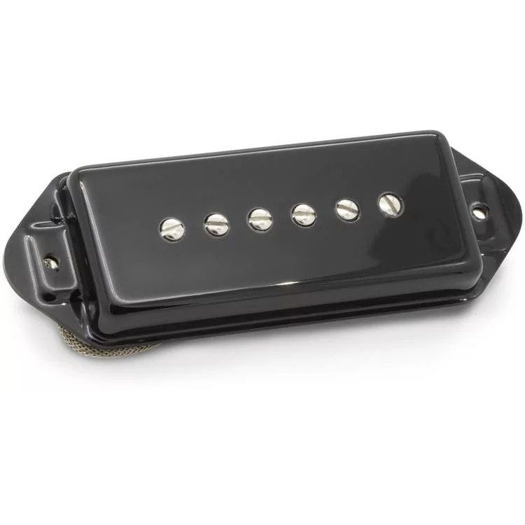 Seymour Duncan RetroSpec'd Antiquity P90 Dog Ear Bridge Black