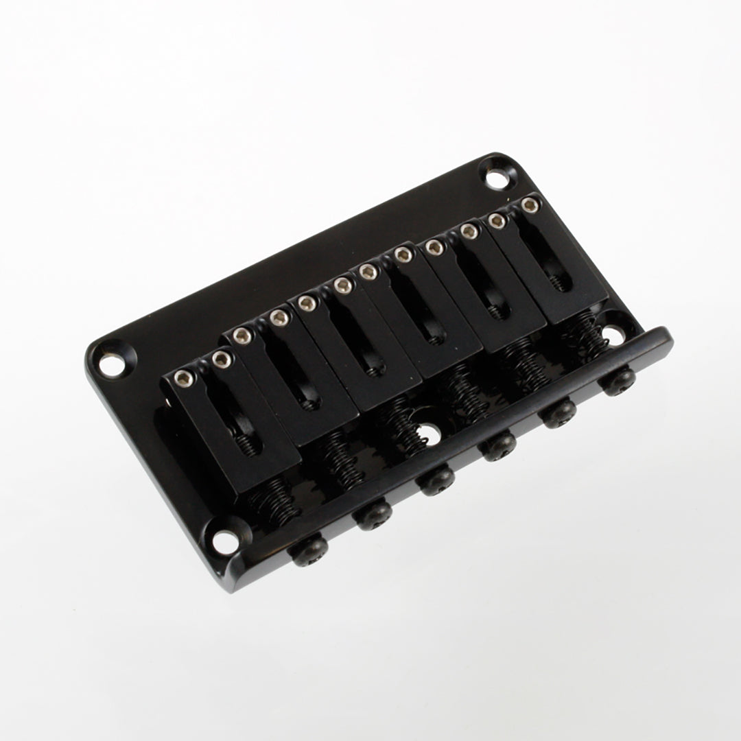 Allparts SB-5115 Gotoh Non-Tremolo Bridge with Steel Saddles Black