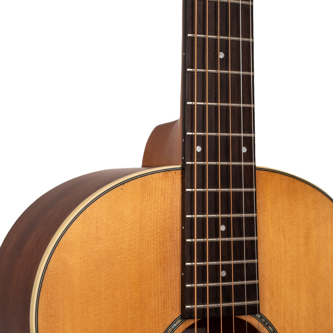 Gold Tone The Parlor: Acoustic-Electric All Solid Wood Guitar with Bag - Satin Natural