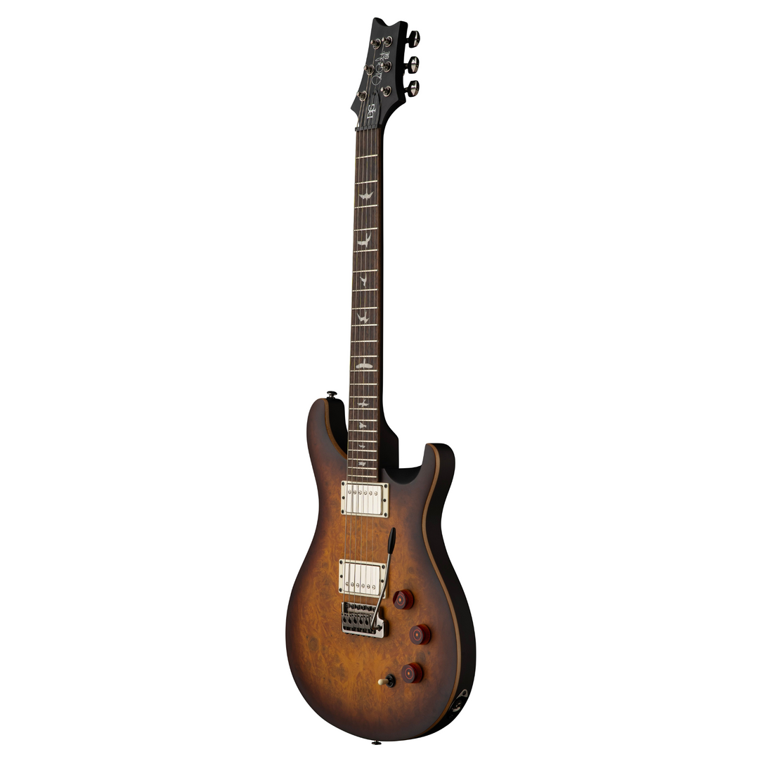 PRS SE "Exotic"  DGT Laurel Burl MT (McCarty Tobacco Burst)