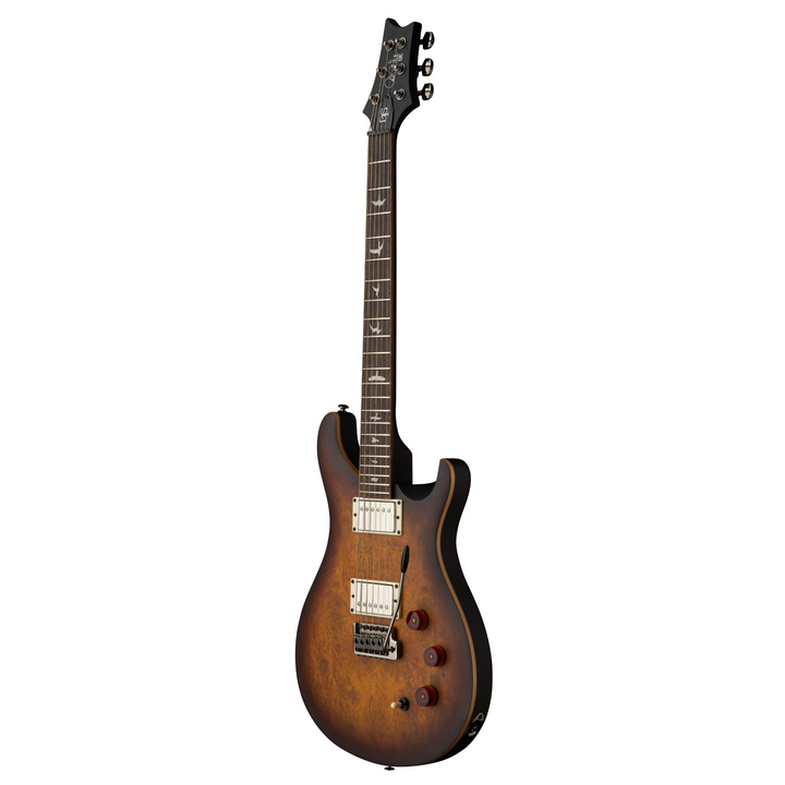 PRS SE "Exotic"  DGT Laurel Burl MT (McCarty Tobacco Burst)