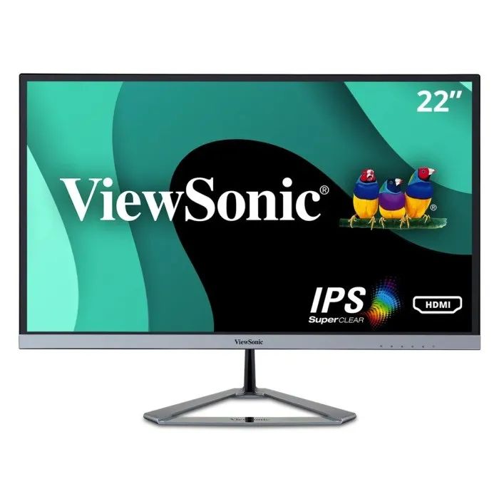 Viewsonic VX2276-SMHD 21.5" Ultra Slim IPS Monitor  Full HD, HDMI, DisplayPort, VGA, Dual Speakers