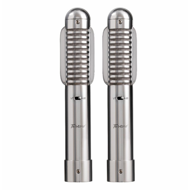 Warm Audio WA-2FT Fen-Tone Instrument Ribbon Microphone With Selectable In-Line Preamp - Stereo Pair