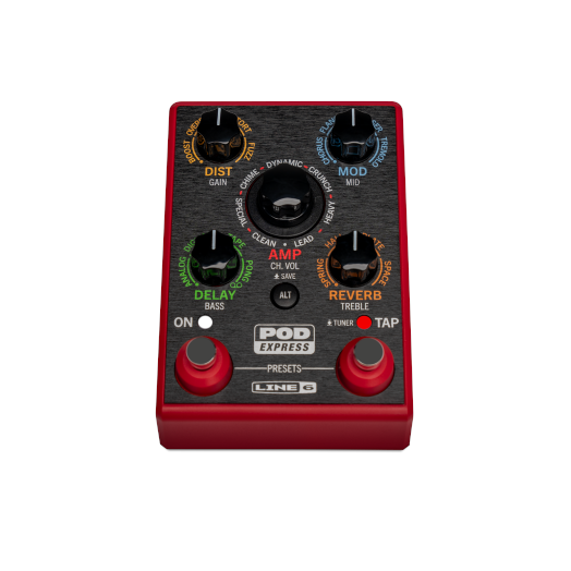 LINE 6 POD Express Guitar Ultra-portable Amp & Effects – Music