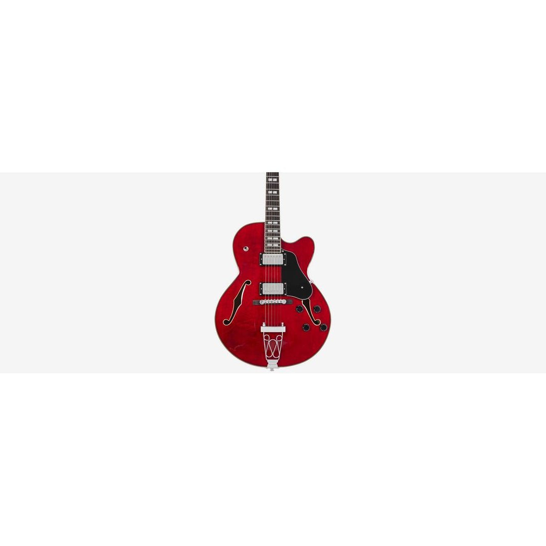 Sire H7F-STR H7F Larry Carlton H7F Hollow Body - See Through Red