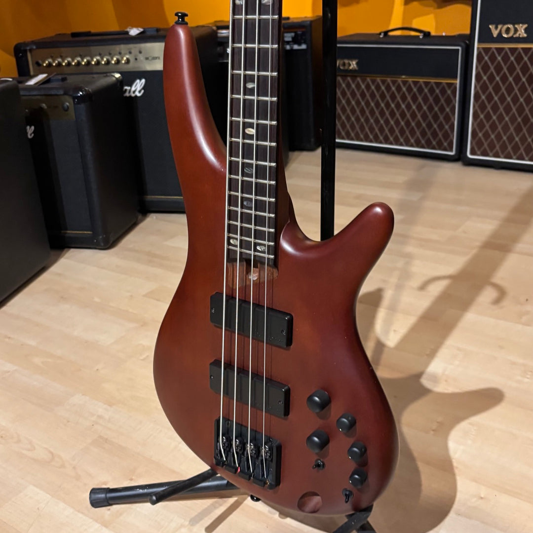 Ibanez - SR500E-BM SR Standard 4 String Active Bass (Satin Mahogany Brown Burst-2021) - USED
