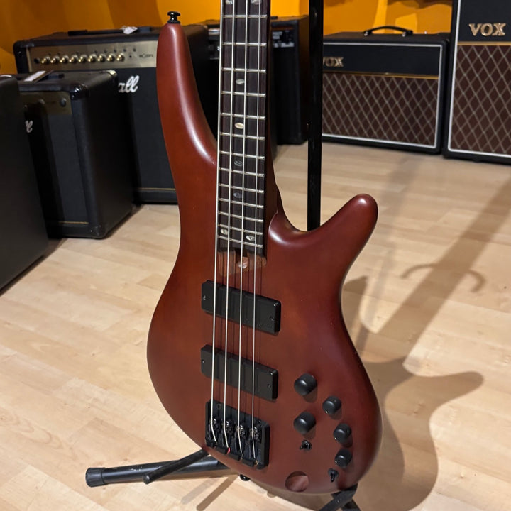 Ibanez - SR500E-BM SR Standard 4 String Active Bass (Satin Mahogany Brown Burst-2021) - USED