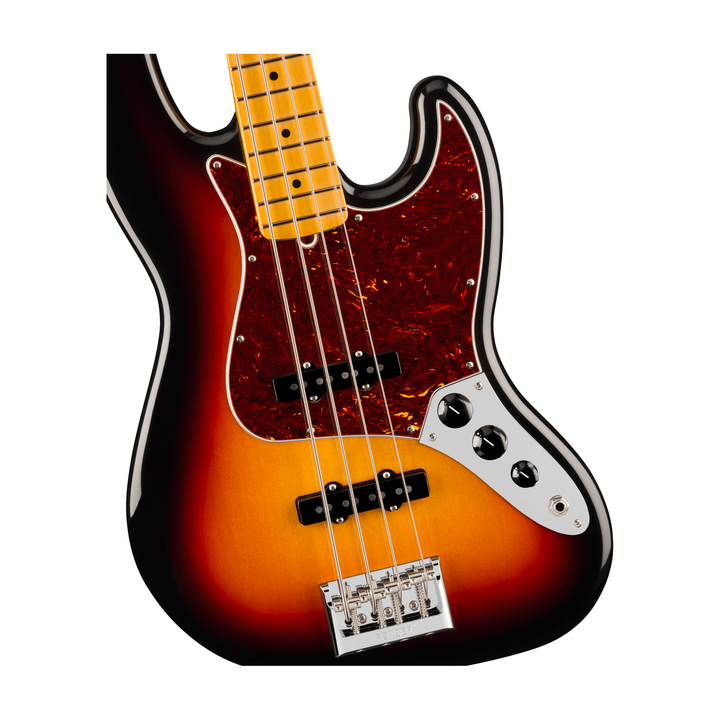 Fender American Professional Jazz Bass Maple Fingerboard Electric Bass (3-Color Sunburst)