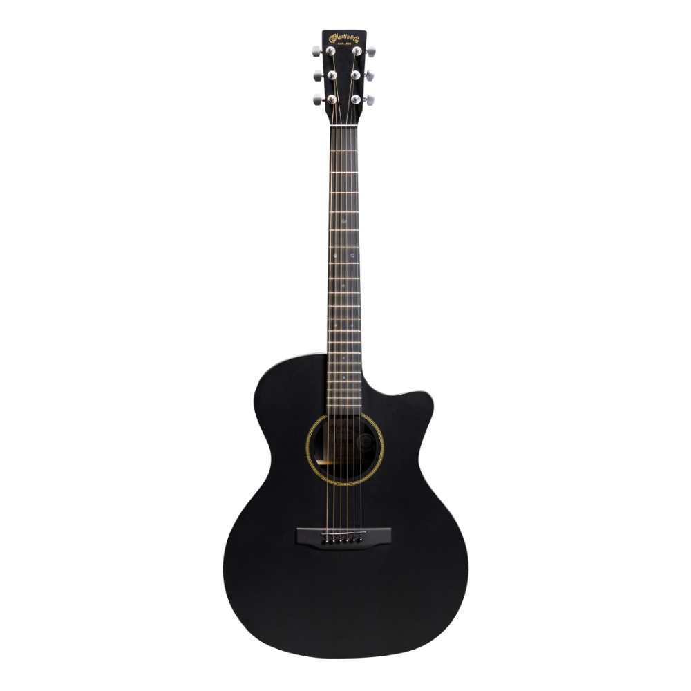 Martin GPC-X1E Grand Performance HPL Acoustic Electric Guitar with Gig bag - Black