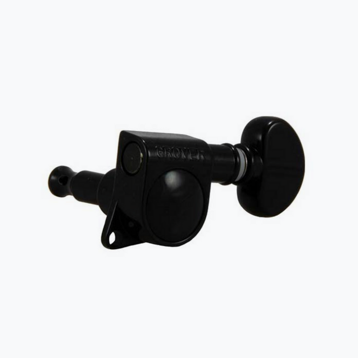 Allparts TK-7920 Grover® 6-in-line Mini Rotomatics Black 305BC6