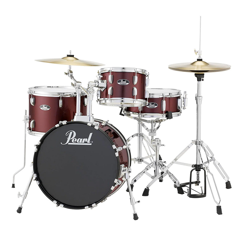 Pearl RS584CC RoadShow Series 4-Piece Kit w/ Hardware & Cymbals