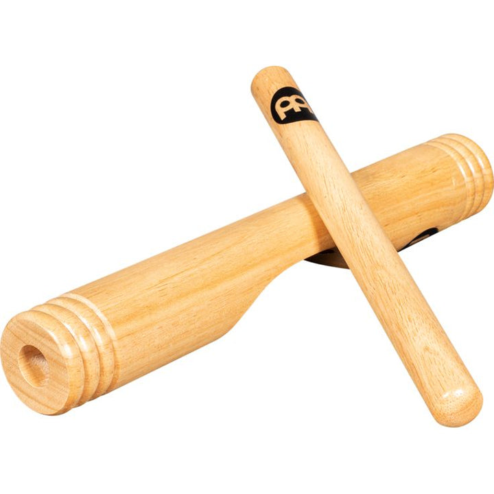 Meinl Percussion Wood Claves African Hollowed Out Hardwood
