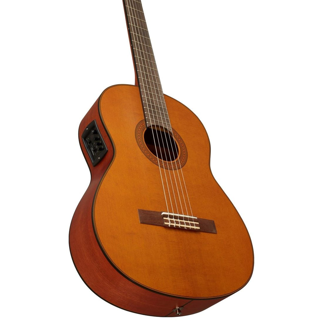 Yamaha CGX122MC Acoustic/Electric Classical Guitar with Solid Cedar Top
