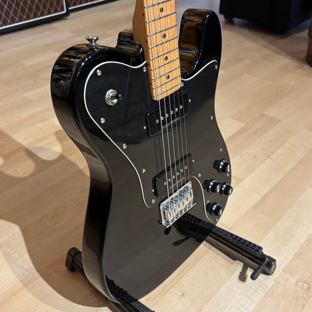 Squier - Vintage Modified Tele Custom II P-90 (Black, Maple - 2011) - USED